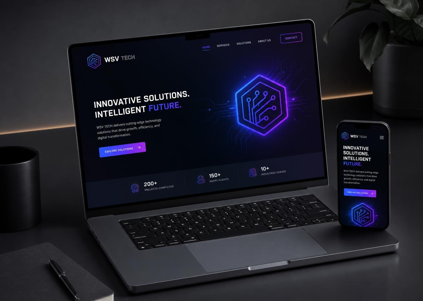 Produto digital WSV TECH